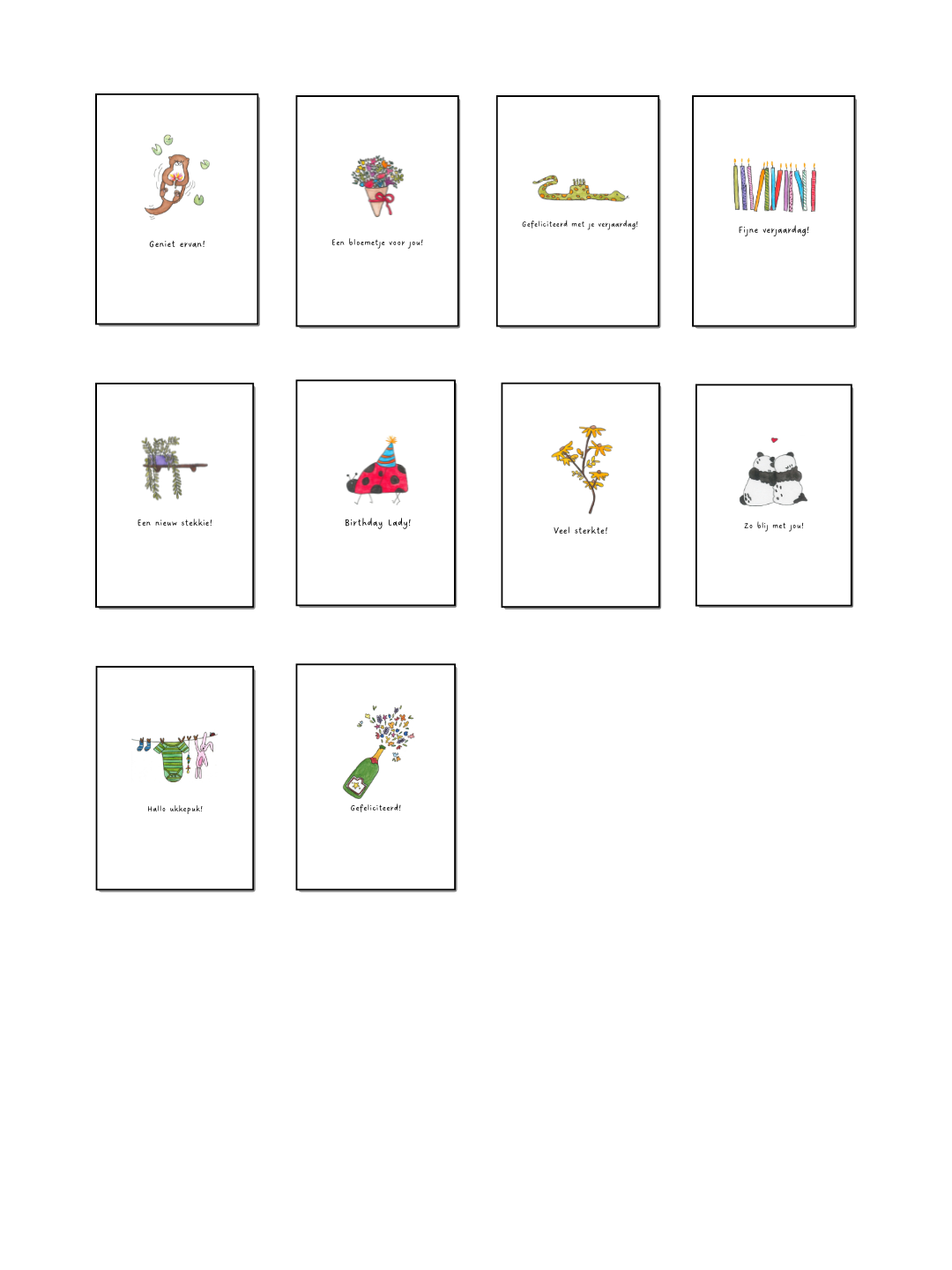 Bundel - Alle kaarten deel 1