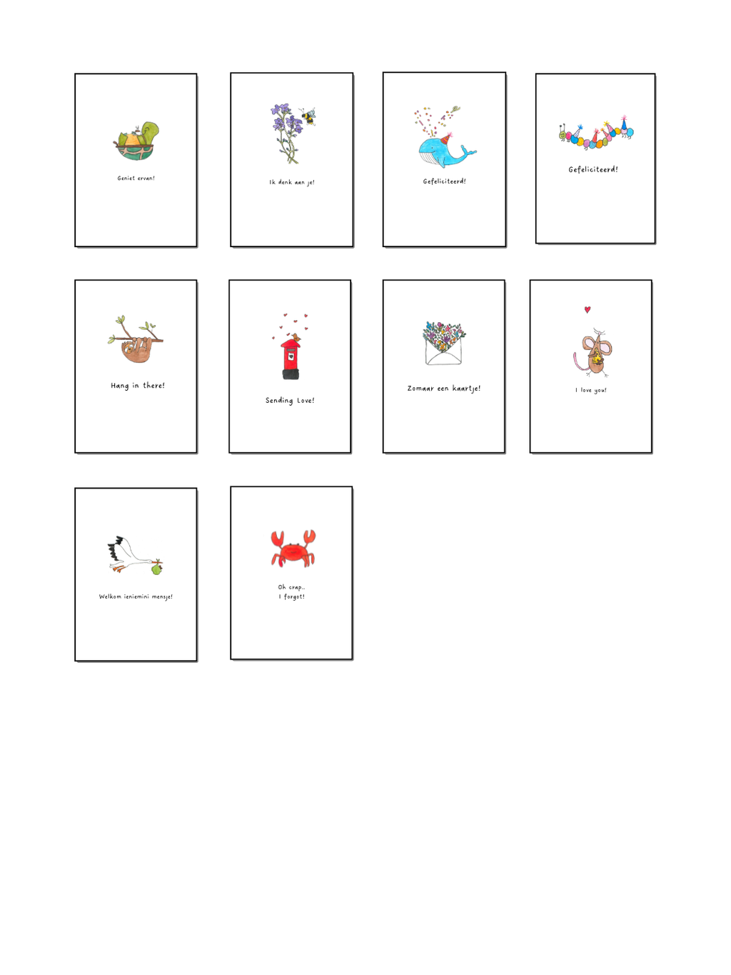 Bundel - Alle kaarten deel 2