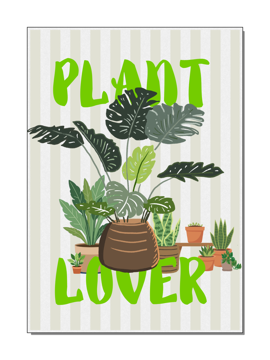 Poster - Plant lover