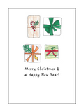 Kaart - Kerst cadeautjes