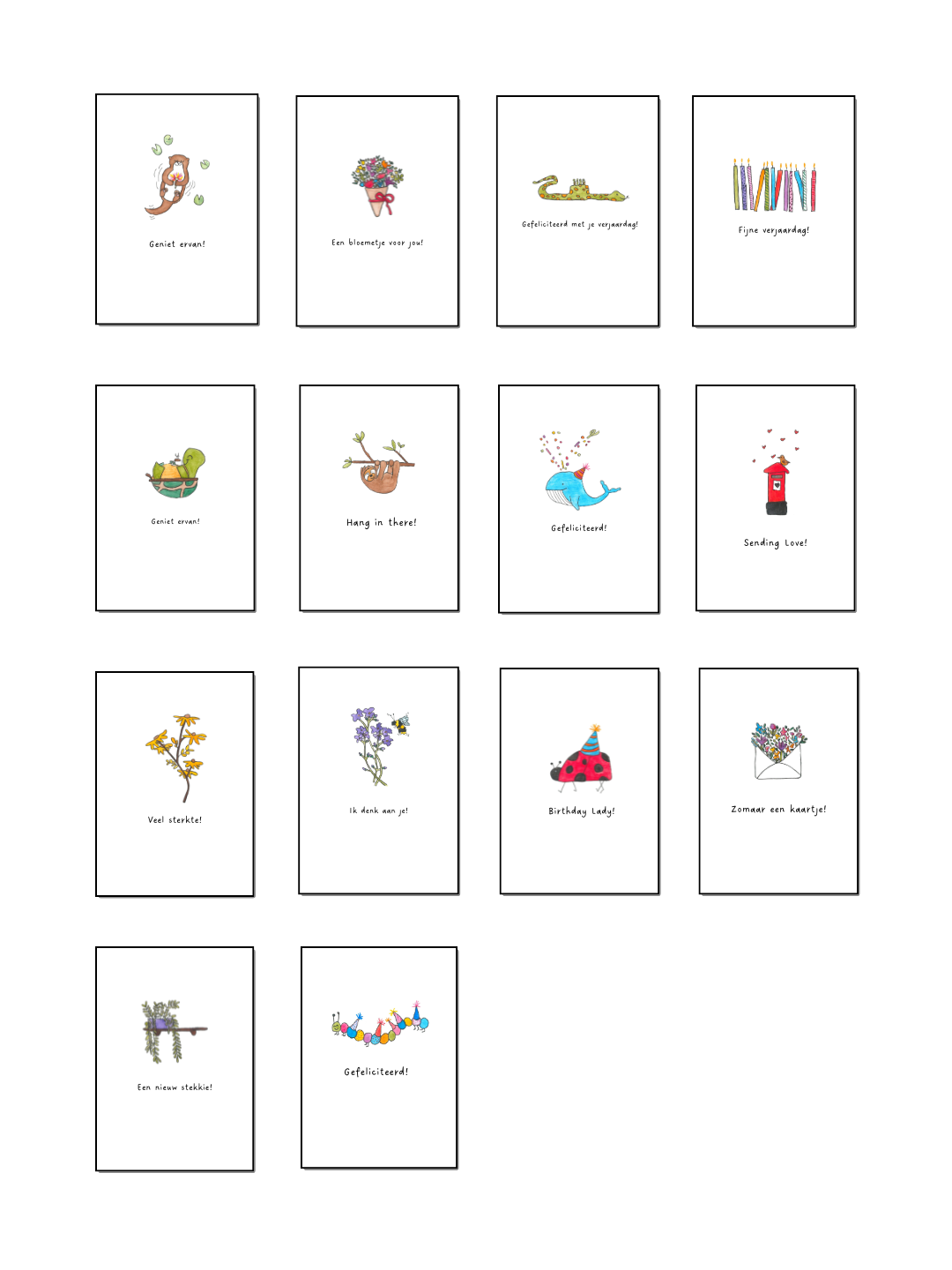 Bundel - Alle kaarten