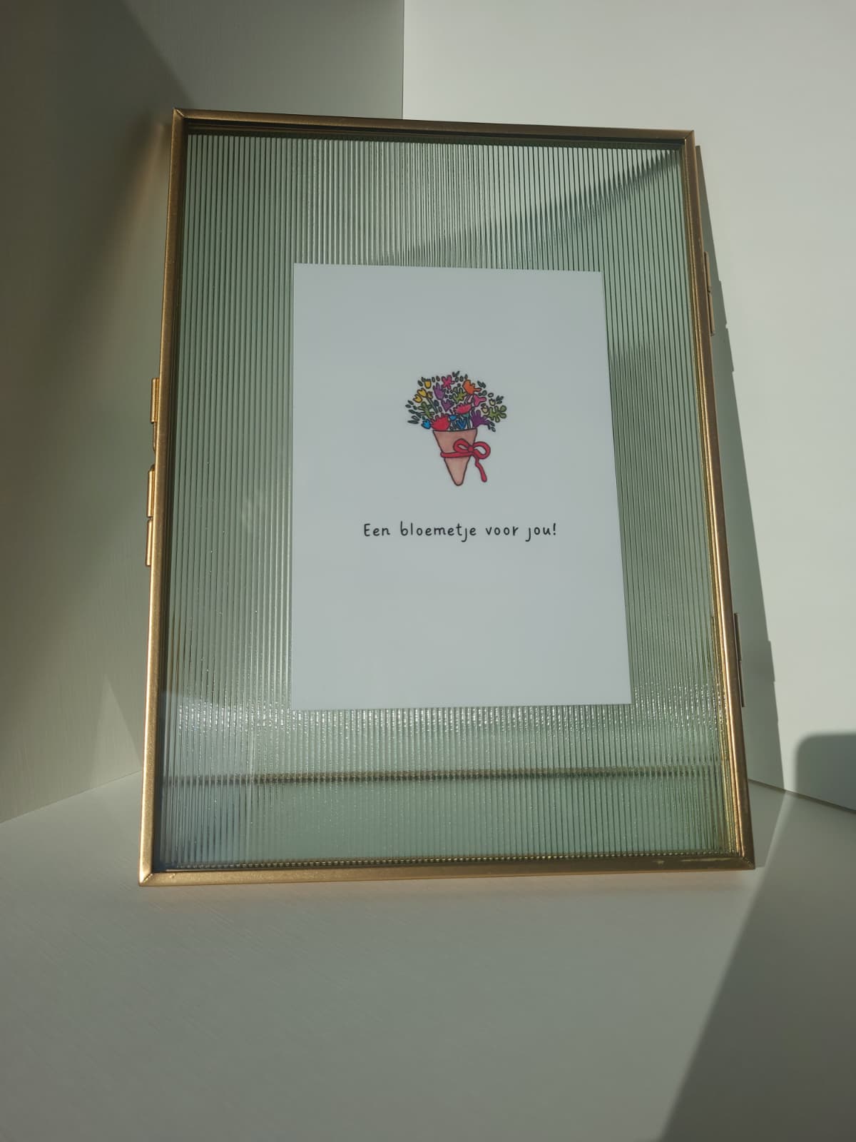 Kaart - Een bloemetje