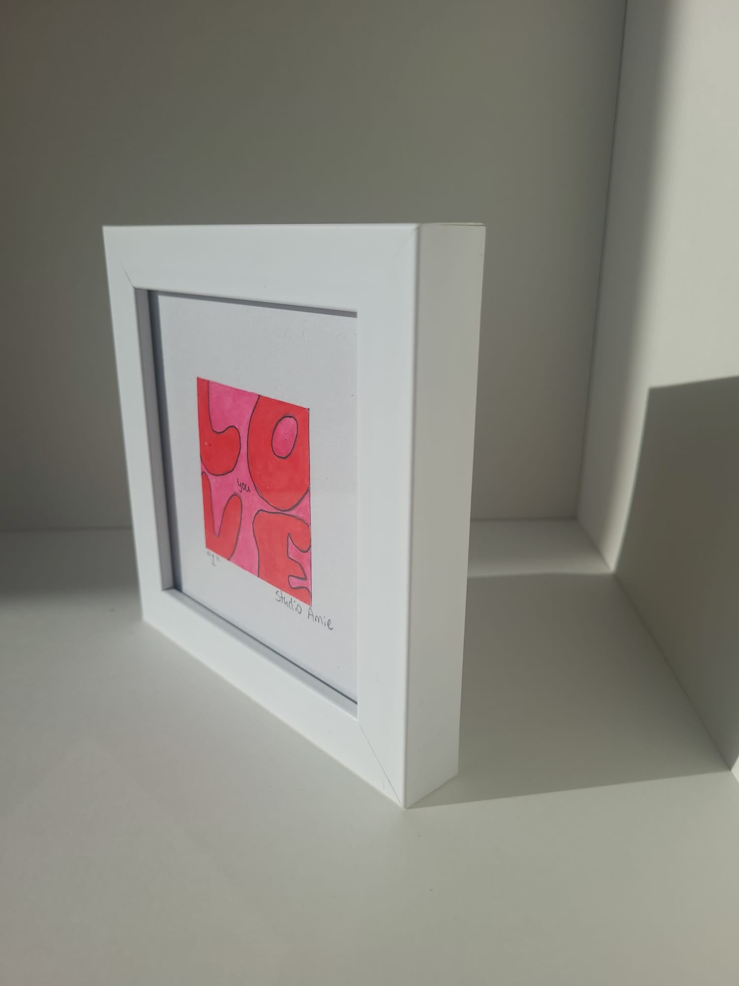 Mini print - I love you